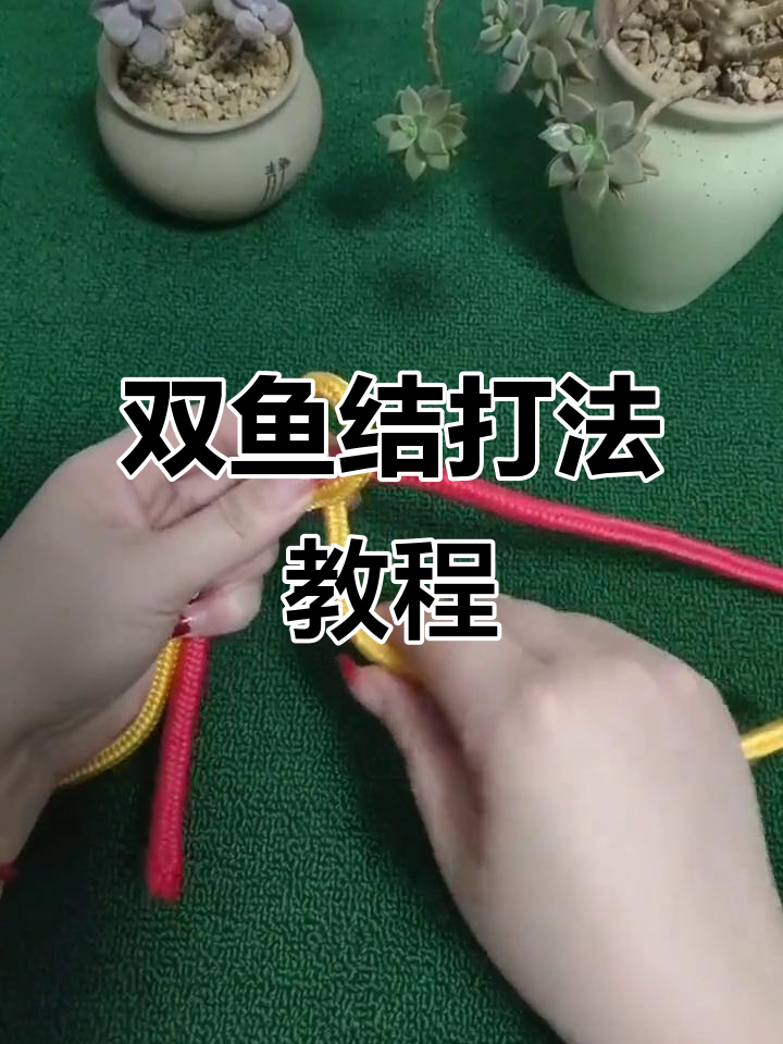 双鱼结编织技巧,简单步骤教你学会