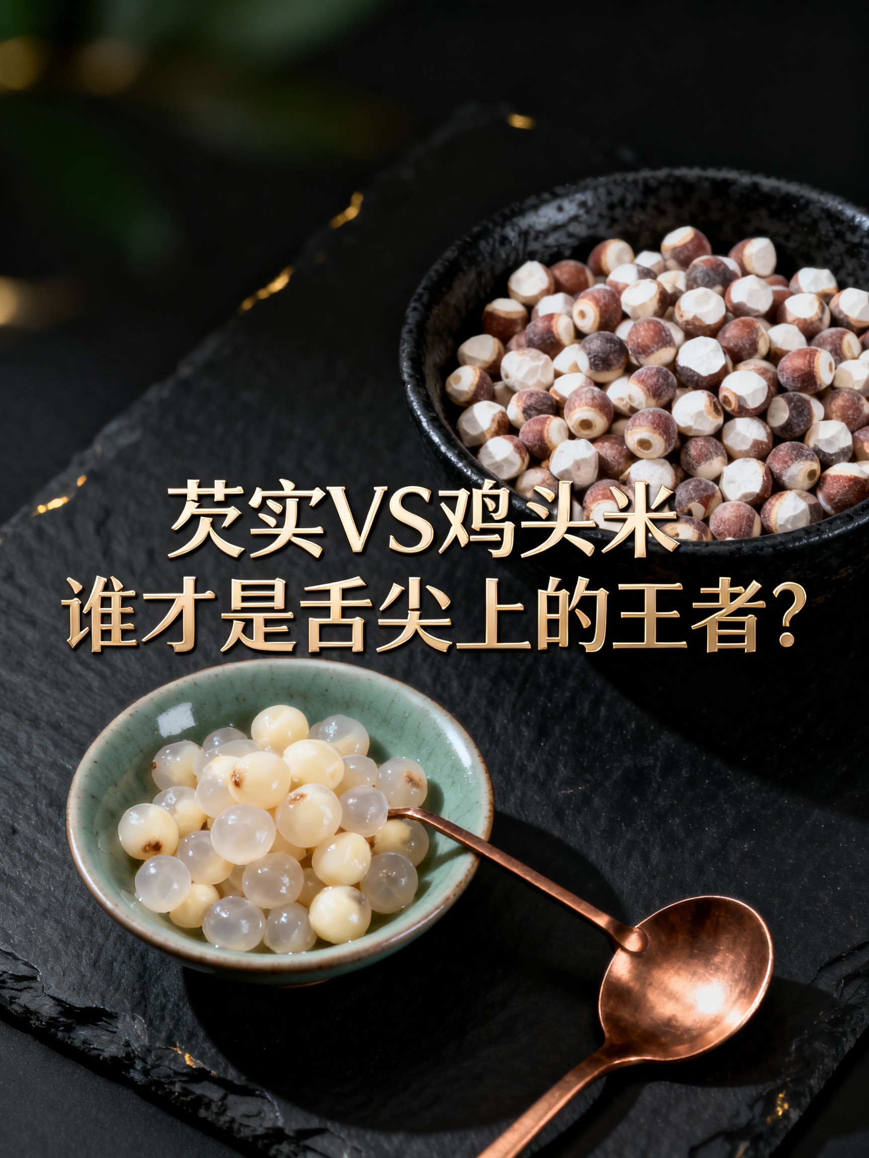 芡实VS鸡头米:谁才是舌尖上的王者?