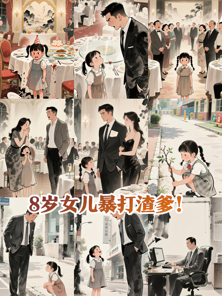 商业女皇重生8岁，手撕渣爹夺回百亿家产
