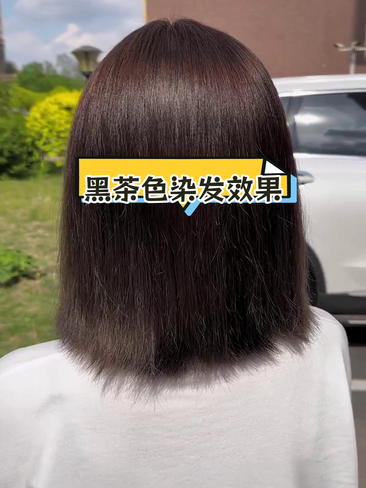 黑茶色染发全攻略:适合多种底色,完美覆盖新生发