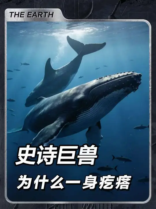 为什么蓝鲸身上没有藤壶,座头鲸身上那么多藤壶?