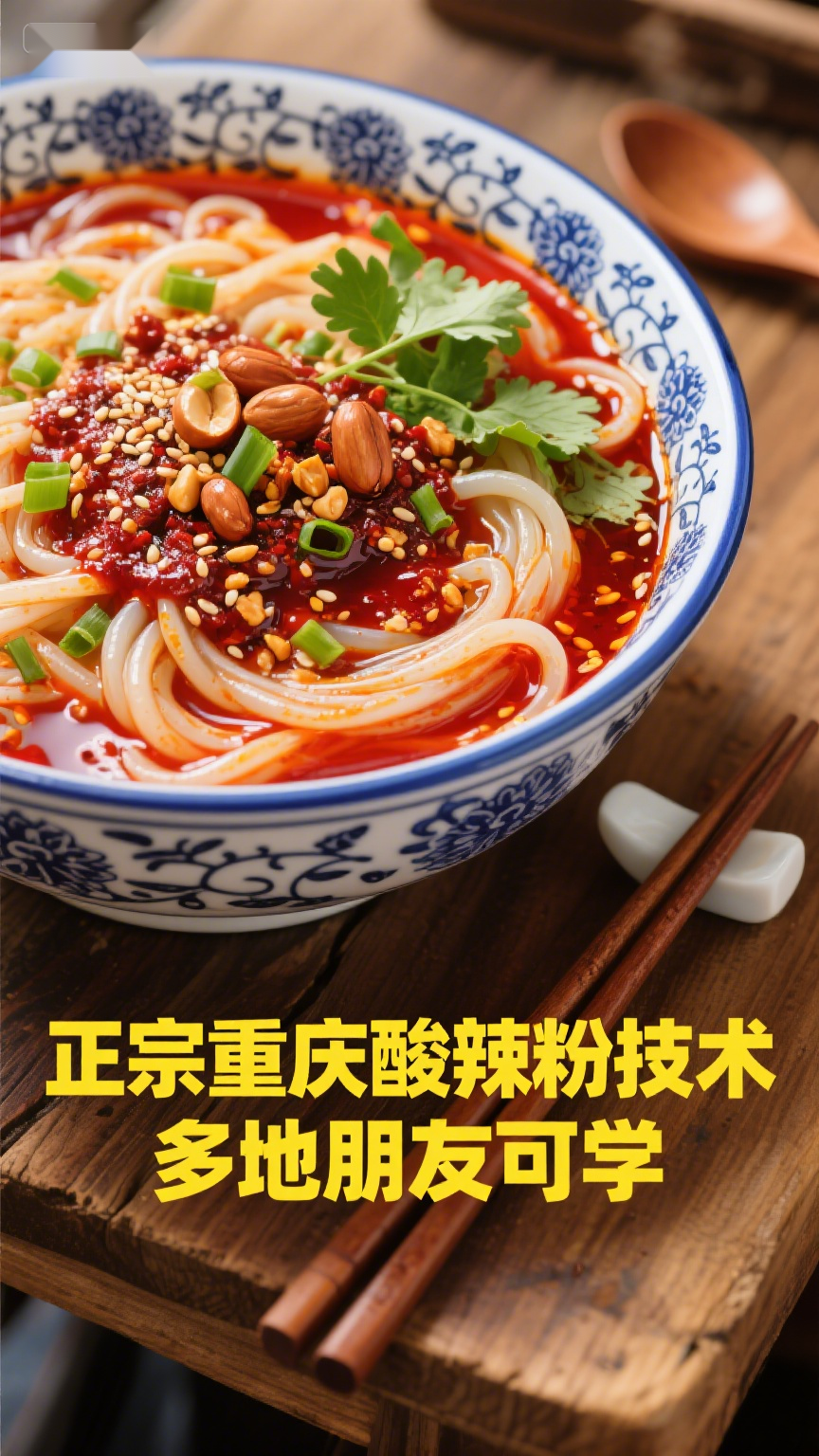 正宗重庆酸辣粉技术,多地朋友可学