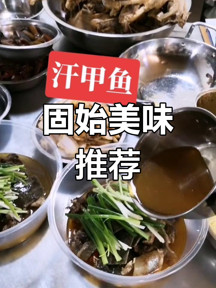 固始特色美食:鹅块与汗甲鱼