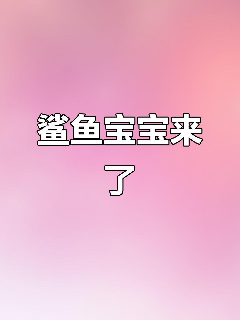 开学惊喜!鲨鱼宝宝萌态百出,超可爱