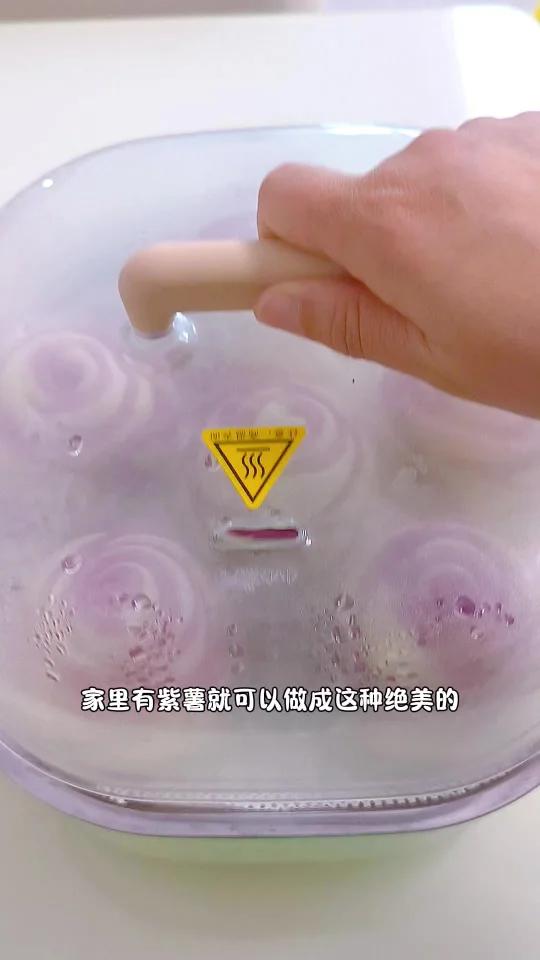 超好看的紫薯玫瑰花馒头|按这个教程必成功