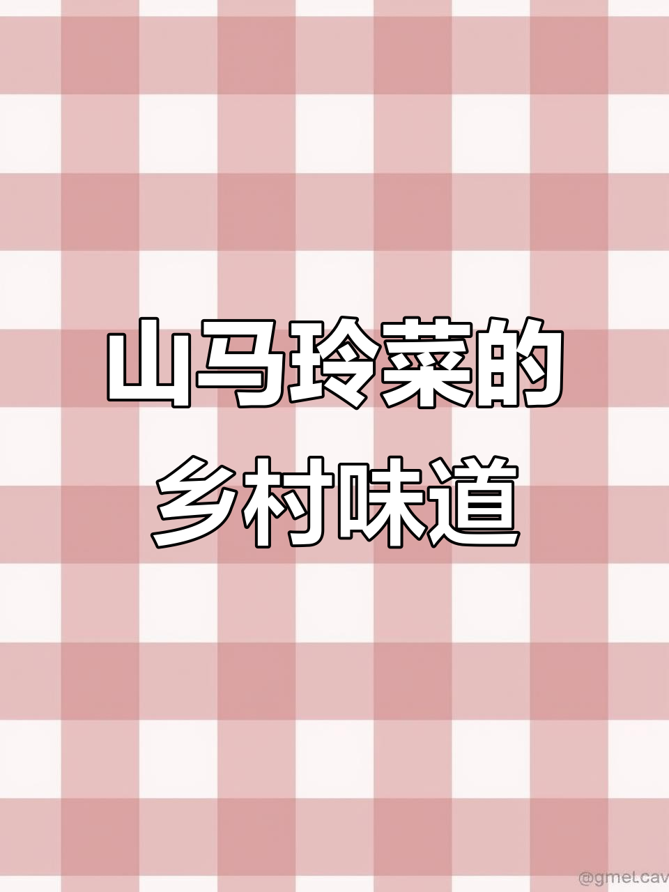 山马玲菜又到丰收季,包饺子包子超美味