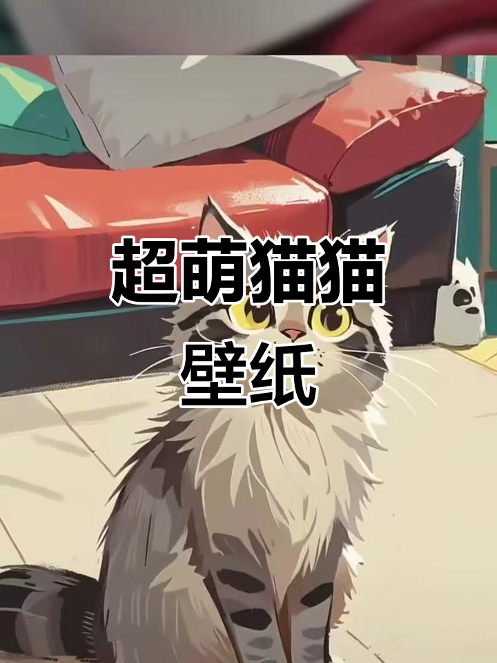 可爱猫咪壁纸,萌态十足!