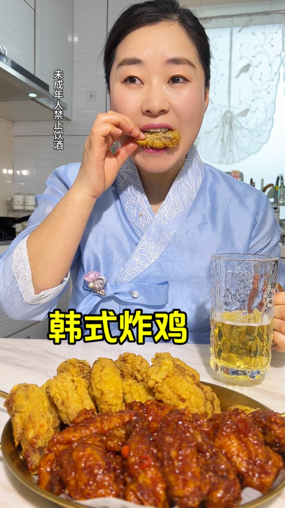 姐妹们韩式炸鸡这样做好吃有实惠！快来学起来吧！