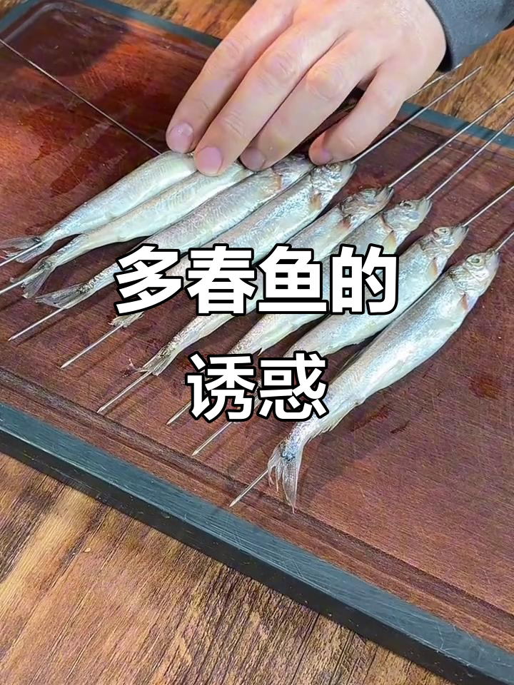 碳烤多春鱼，外脆内嫩，咬下去满口鲜美，停不下来！