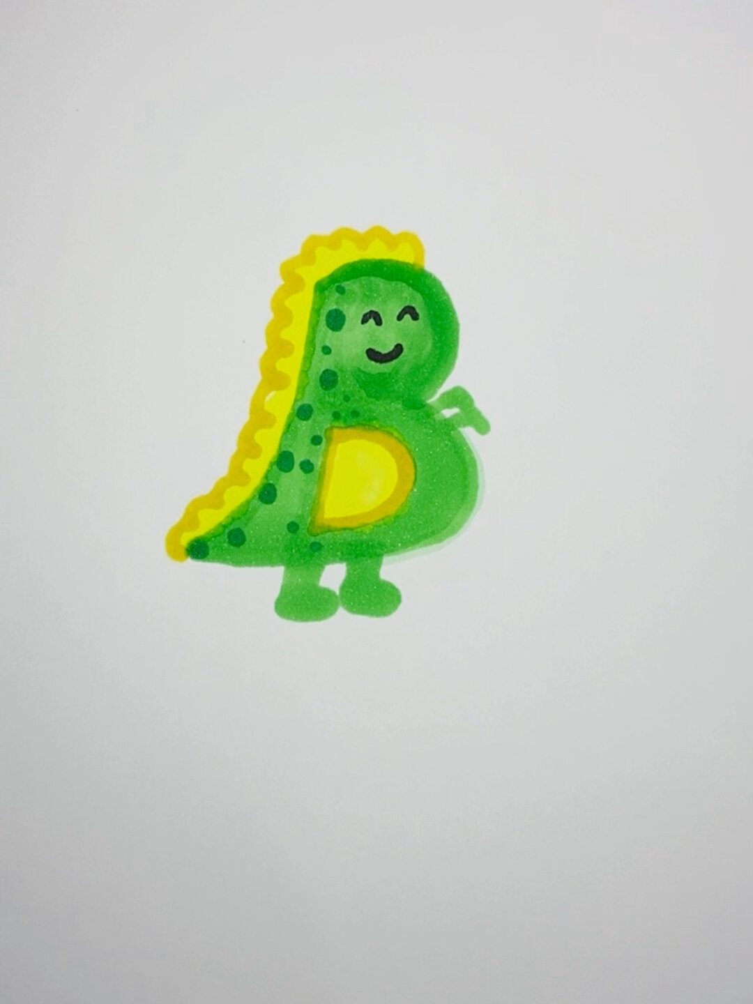 恐龙简笔画 霸王龙简笔画
