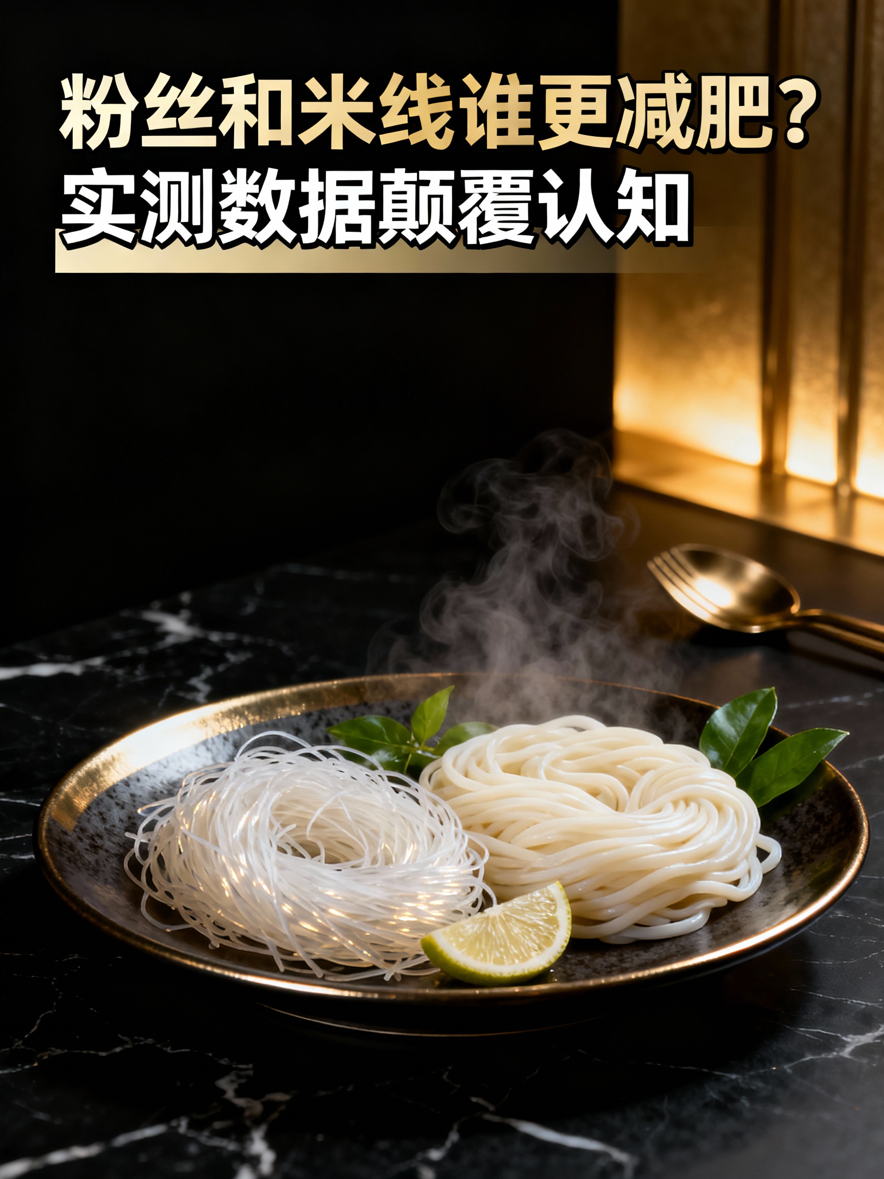 粉丝和米线谁更减肥?实测数据颠覆认知