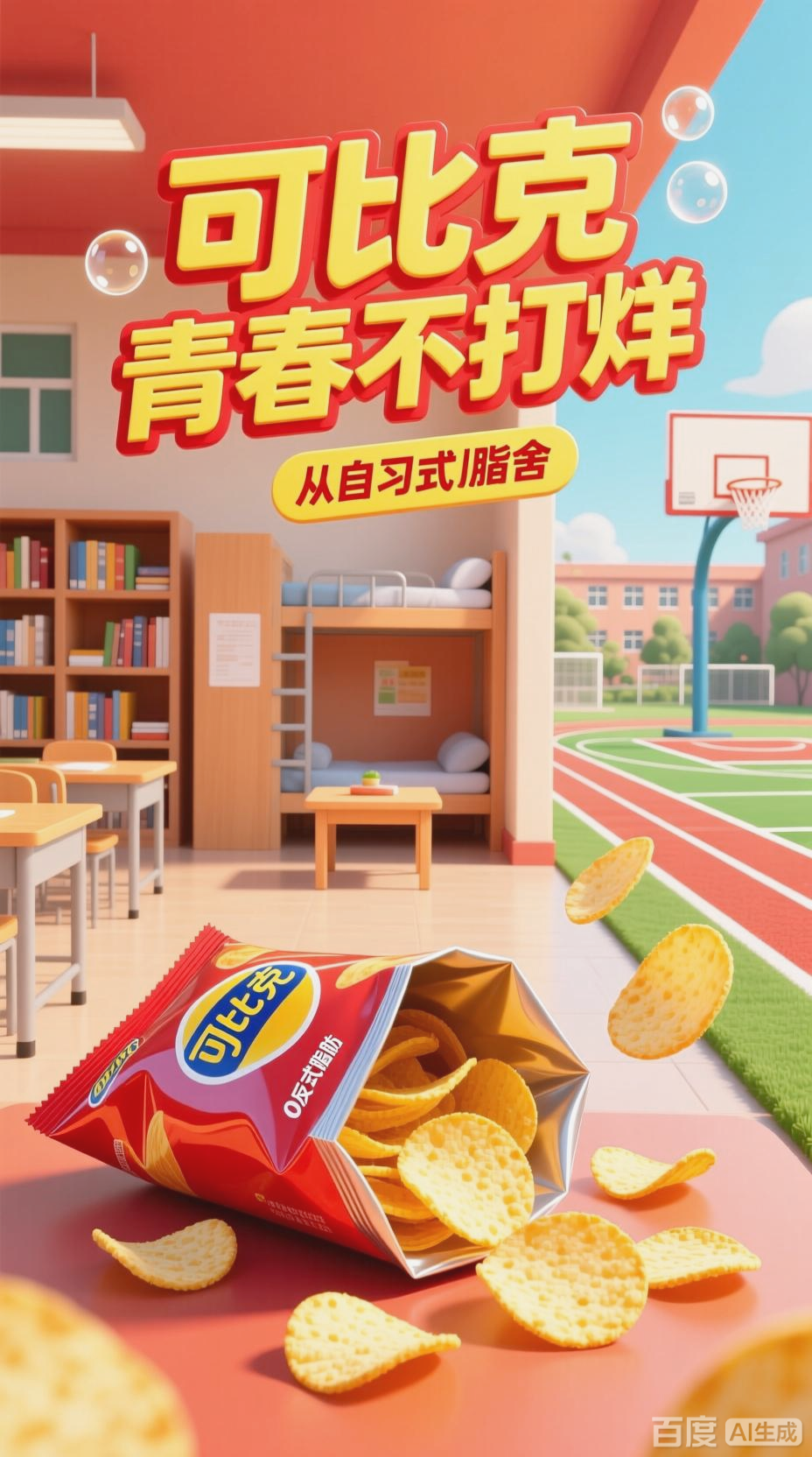 可比克，校园青春好搭子