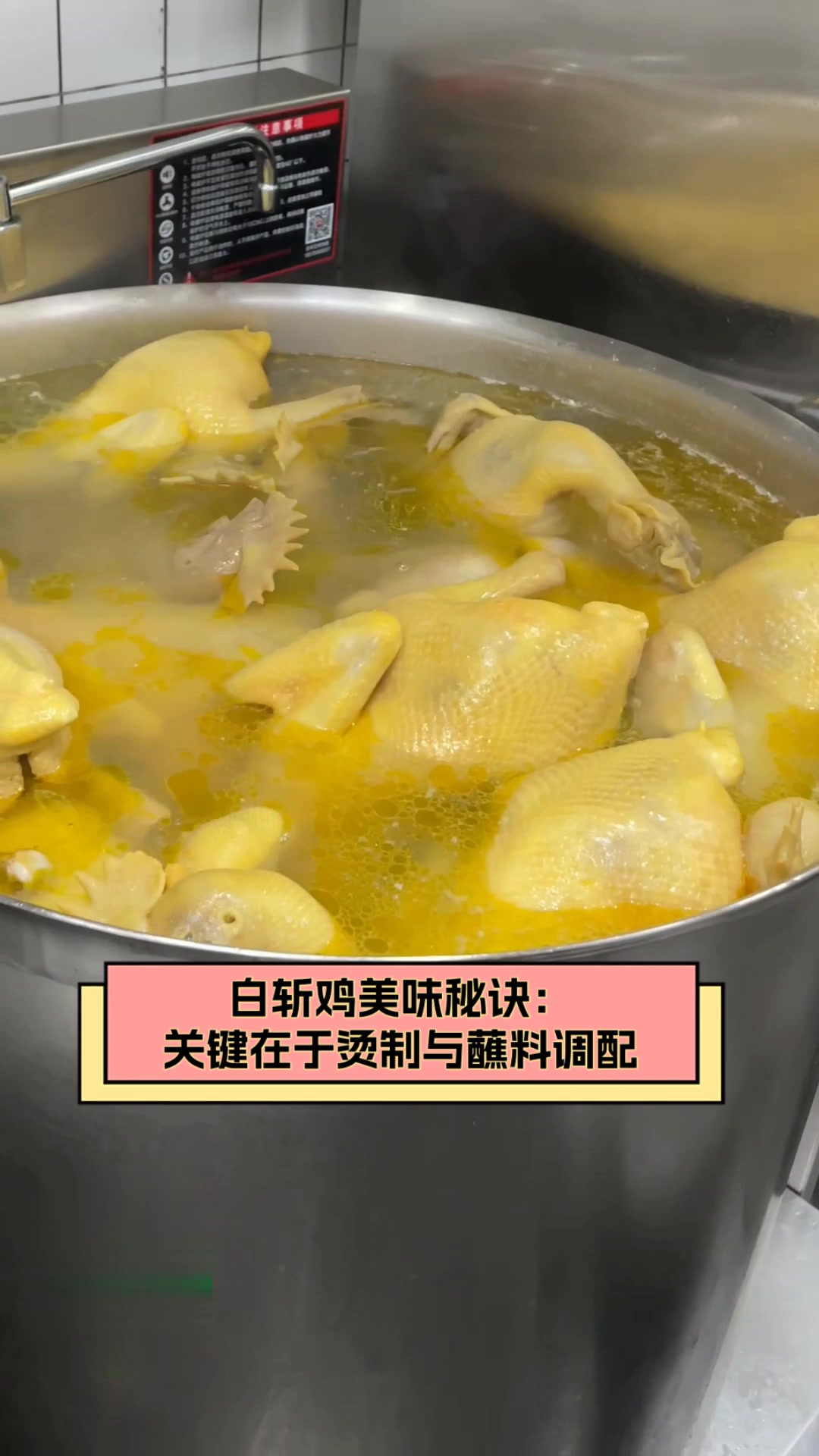白斩鸡美味秘诀:关键在于烫制与蘸料调配