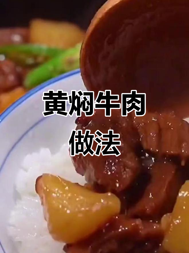 每周三次炖牛肉,简单又美味,孩子最爱黄焖牛肉