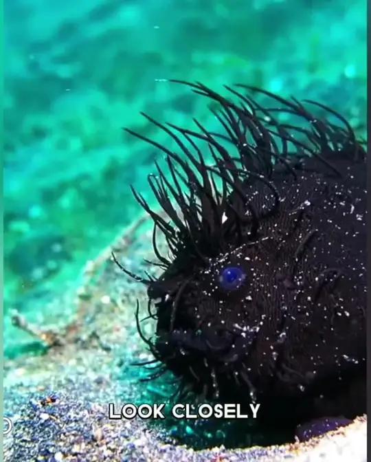 蛙鱼(Frogfish)是一种非常特别的鱼类,它用身体上的一种特殊结构——钓竿状的背鳍棘来