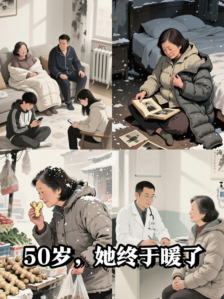 50岁突然发冷,她用一碗姜汤暖回了整个家