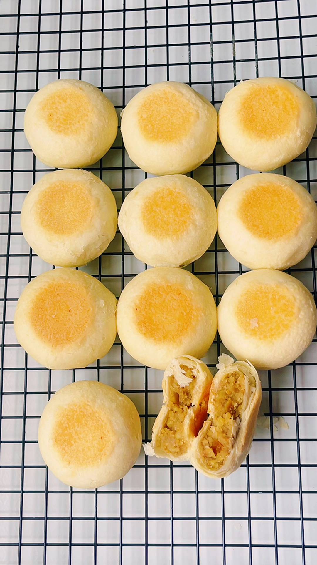 酥香的板栗酥饼做法,无需开酥,做法超简单