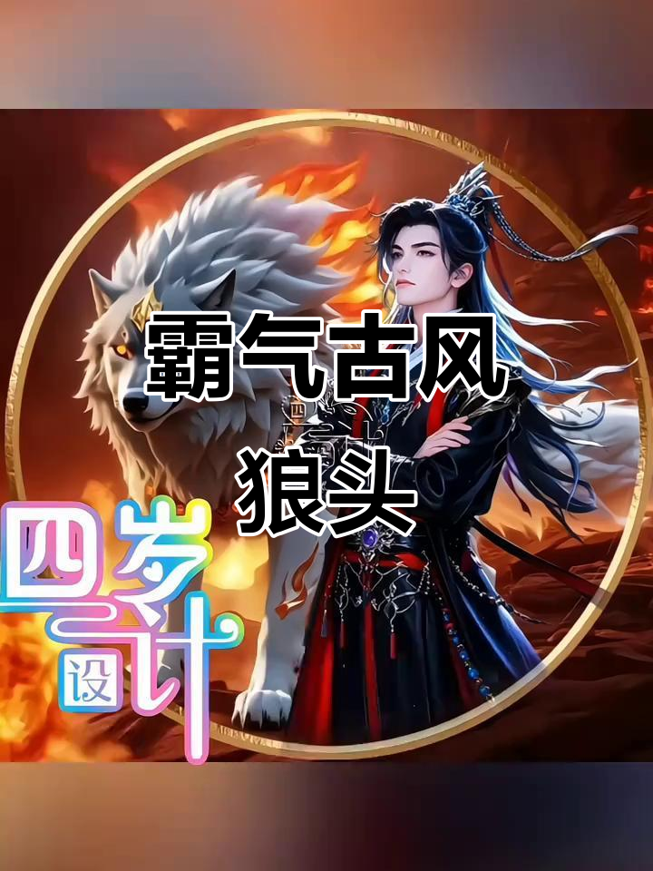 古风神秘狼头像,霸气十足!