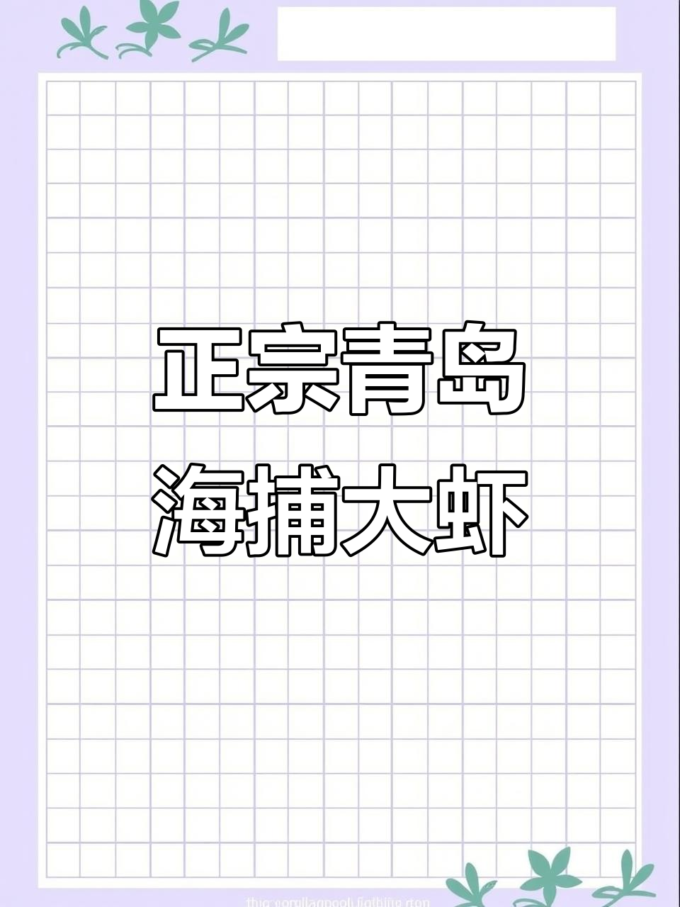 青岛胶东半岛海捕大虾,超大规格超美味