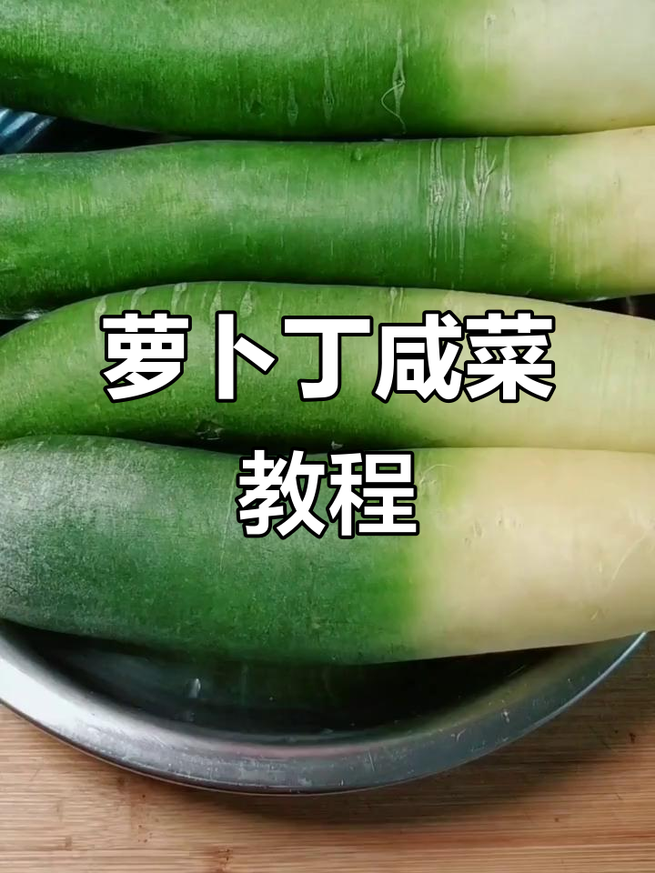 萝卜丁咸菜做法大公开，快来试试吧！