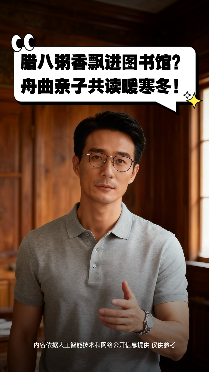 腊八粥香飘进图书馆？舟曲亲子共读暖寒冬！