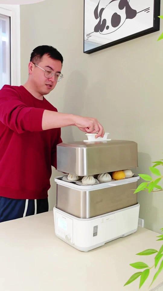 根本吃不腻一台电蒸锅打开小家健康饮食!