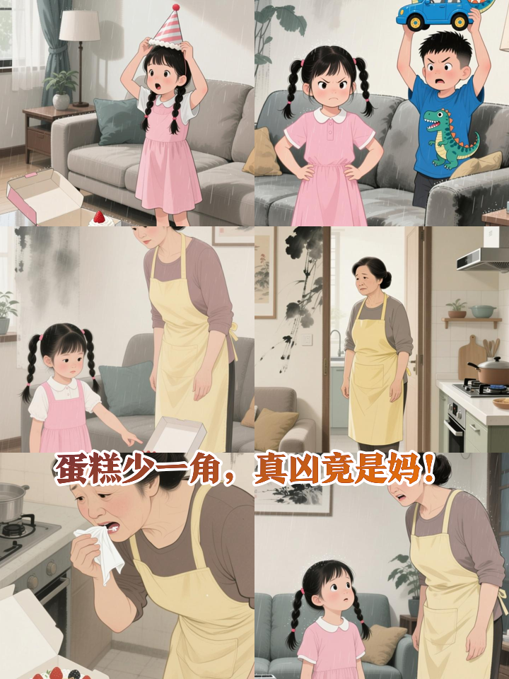 生日蛋糕失踪案,偷吃者竟是亲妈!