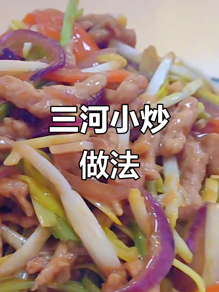 在家轻松做出三河小炒,家常味十足