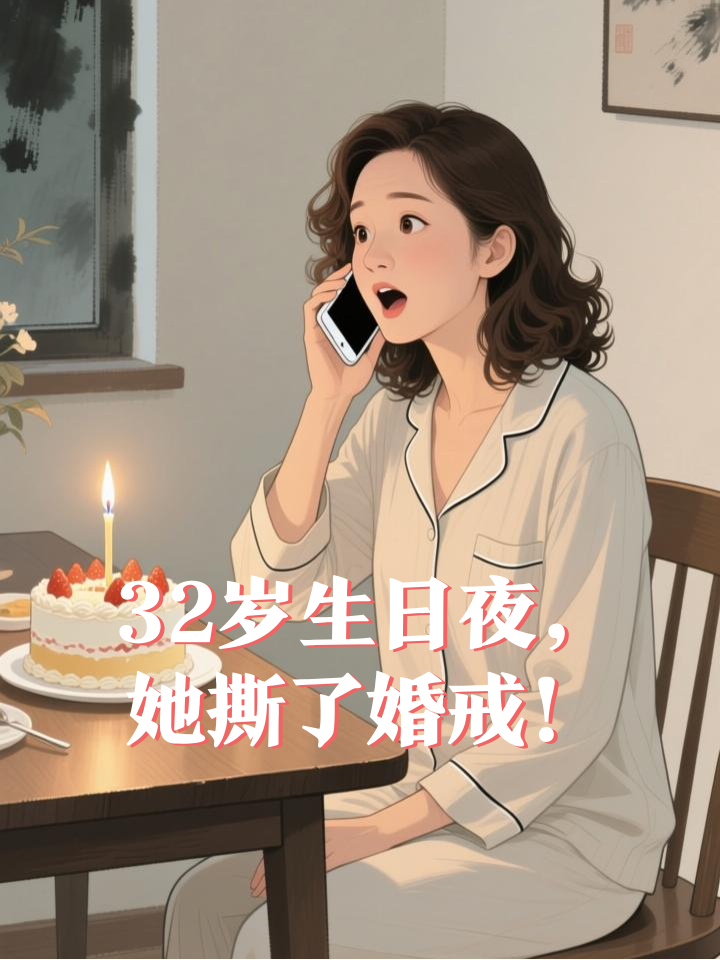 32岁生日发现丈夫背叛,她转身撕碎十年婚姻!
