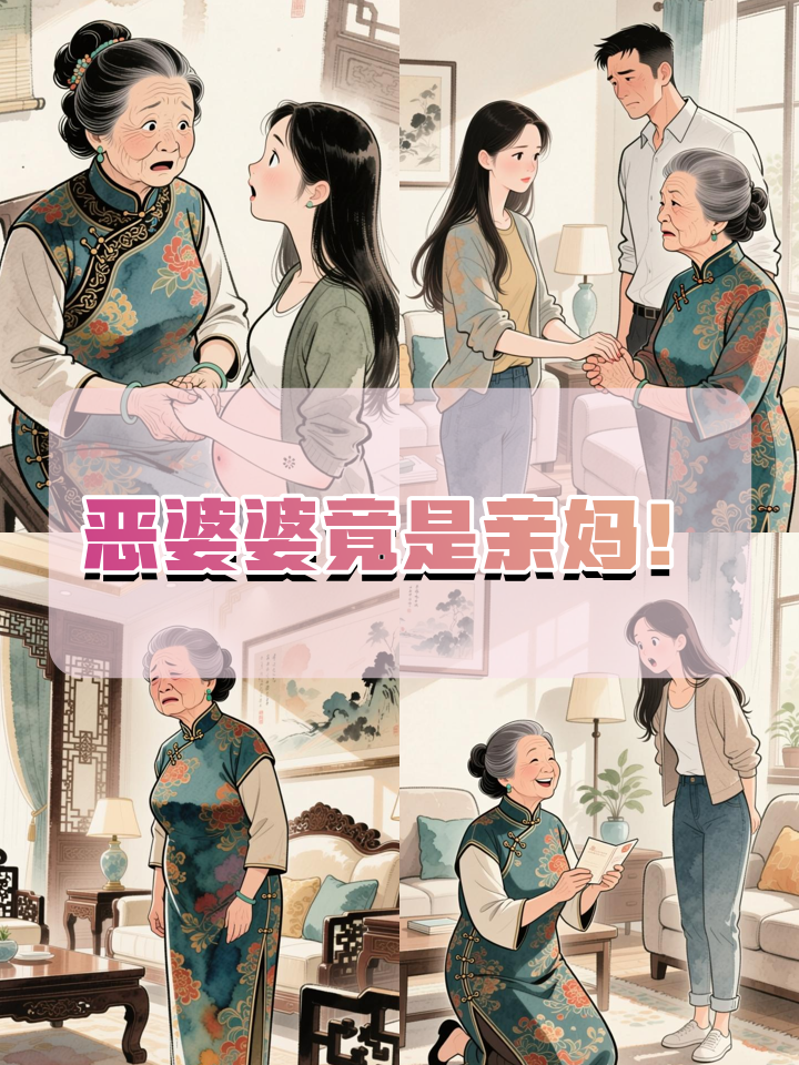 儿媳扇老公耳光竟扇出惊天秘密：恶婆婆才是亲妈！