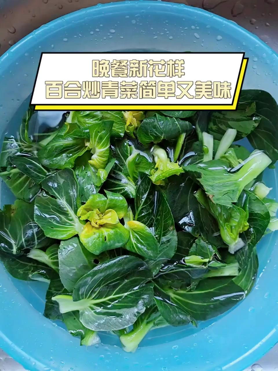 晚餐新花样,百合炒青菜简单又美味