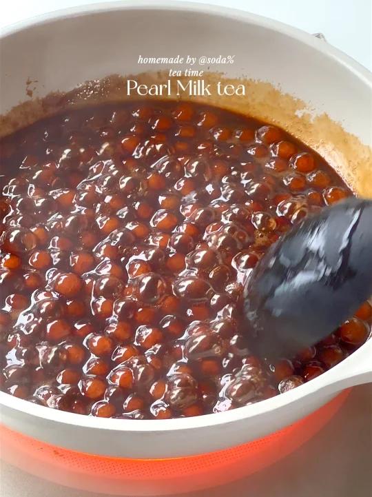 |现炒黑糖珍珠奶茶Get奶茶新喝法