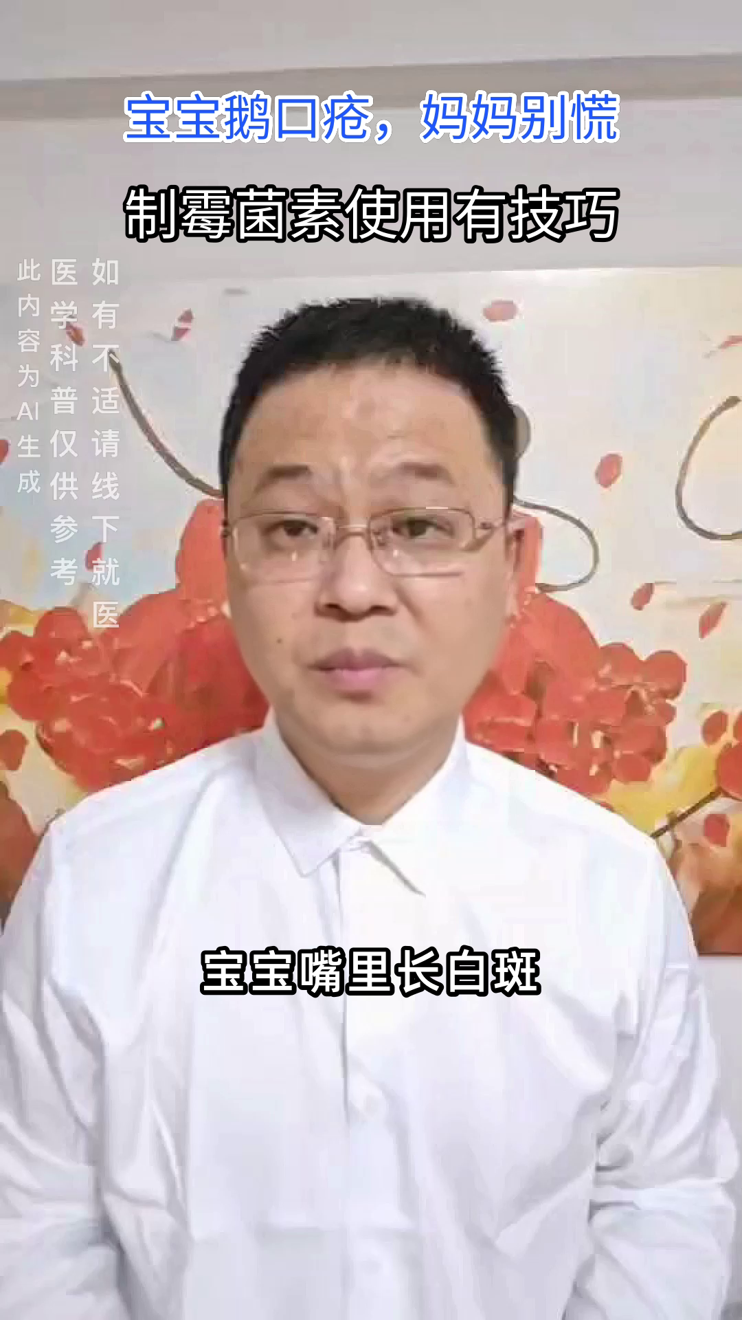 鹅口疮用药，这些技巧要知道
