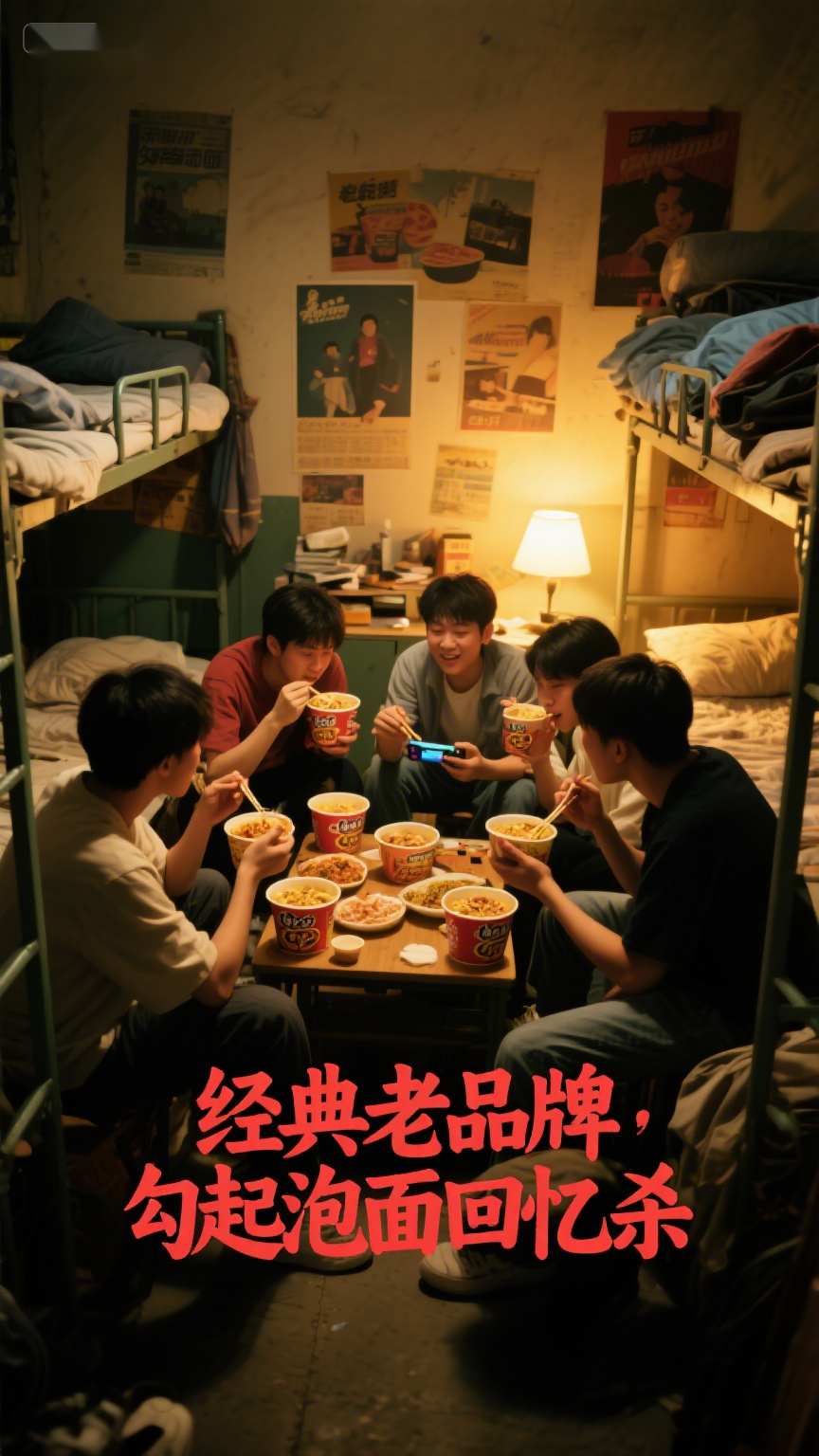经典老品牌,勾起泡面回忆杀