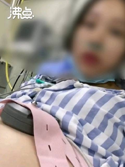 「孕妇吃偏方险早产住进ICU 发视频告诫孕妈不要乱吃东西」7月30日,四川成都,一孕妇轻信