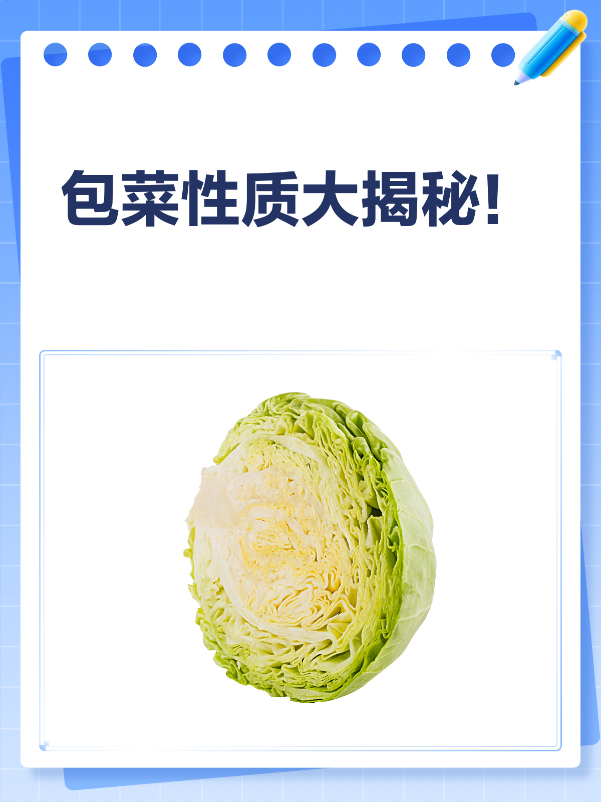 包菜是凉性还是温性？看完这篇就懂了！