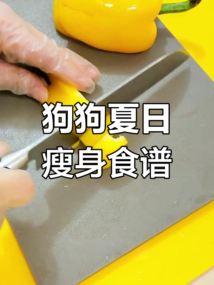 夏季狗狗减肥餐,低脂高蛋白,补钙蔬菜搭配更健康