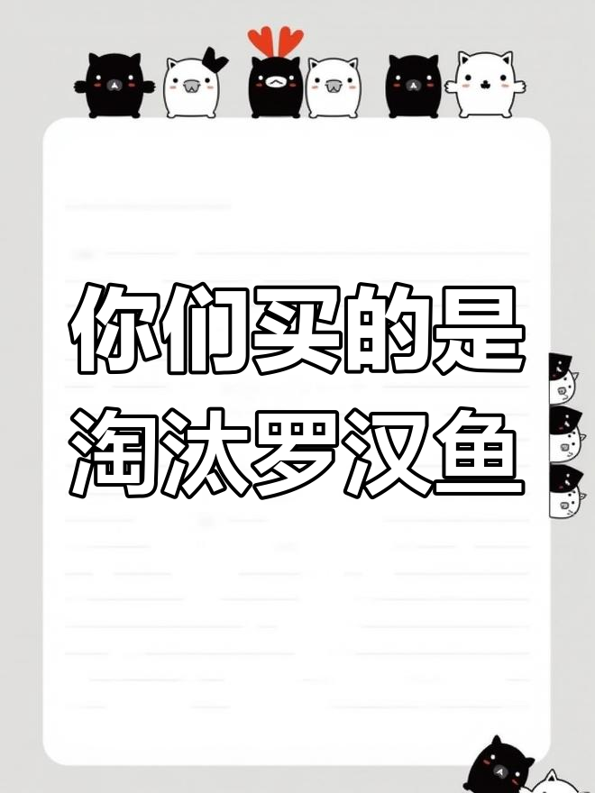 罗汉鱼从小到大的蜕变,你买的“极品”其实是淘汰品