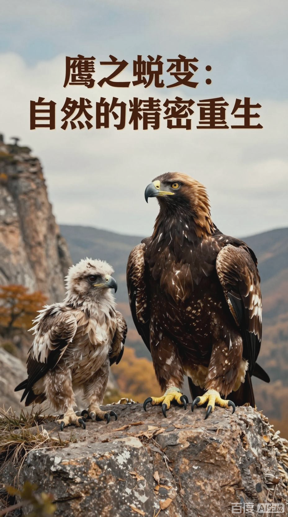 鹰的换羽，生命的蜕变