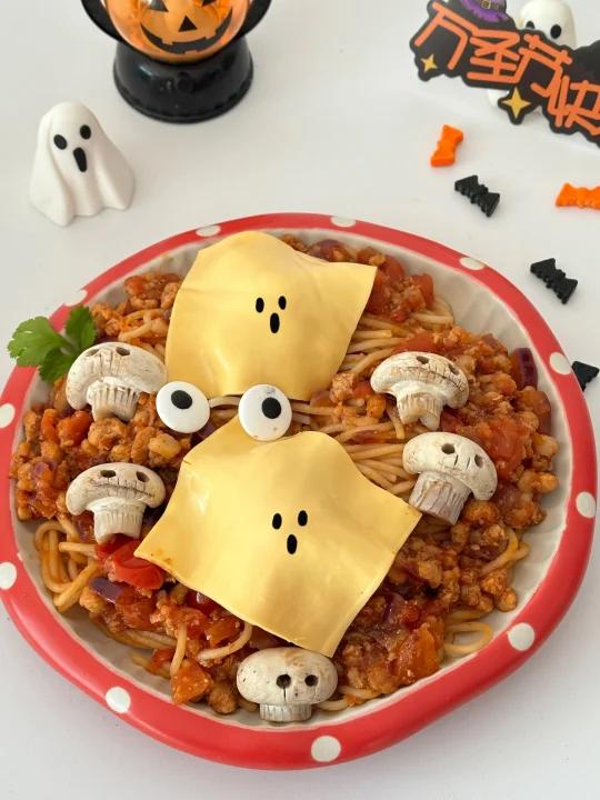 万圣节限定番茄肉酱意面|酱汁浓郁