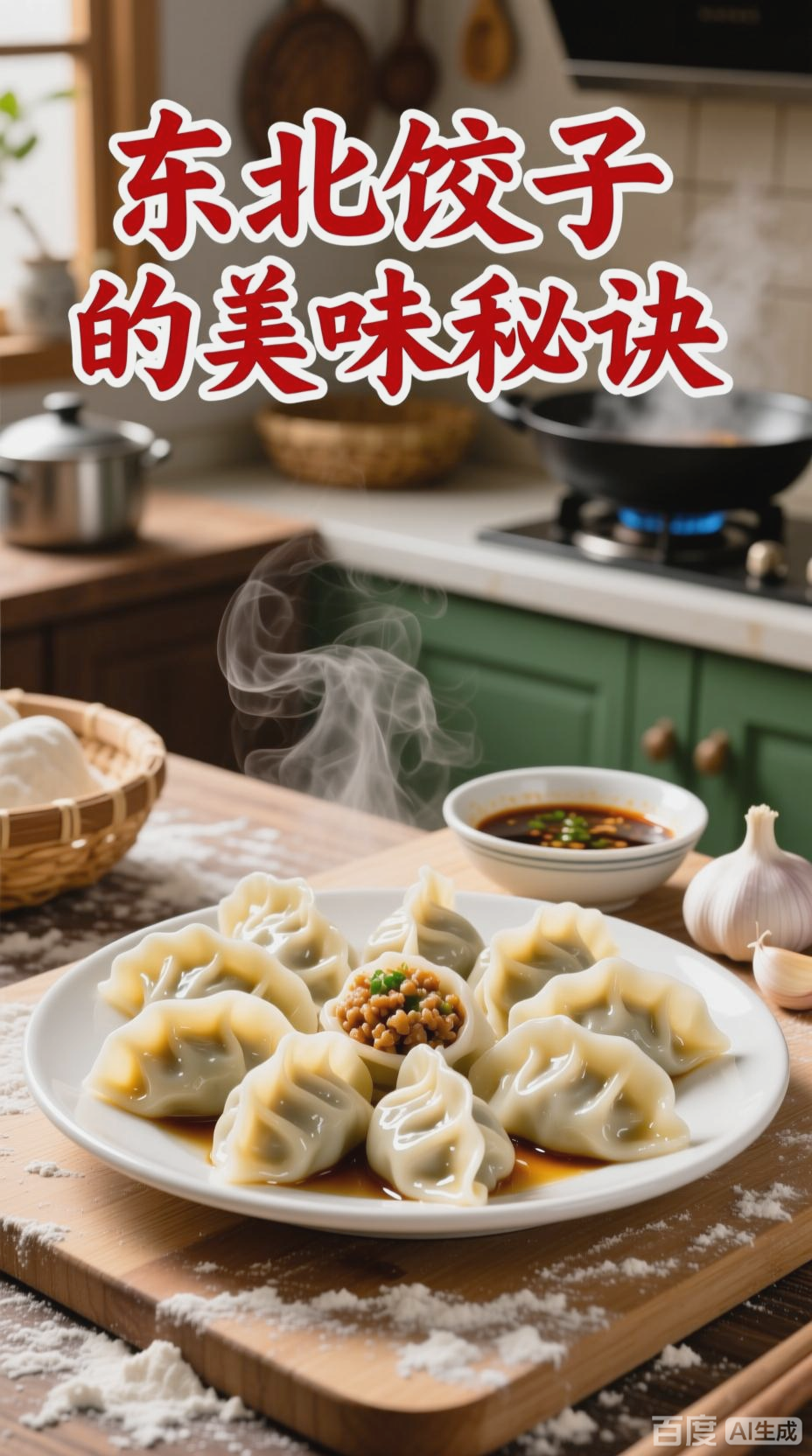 东北饺子制作全流程