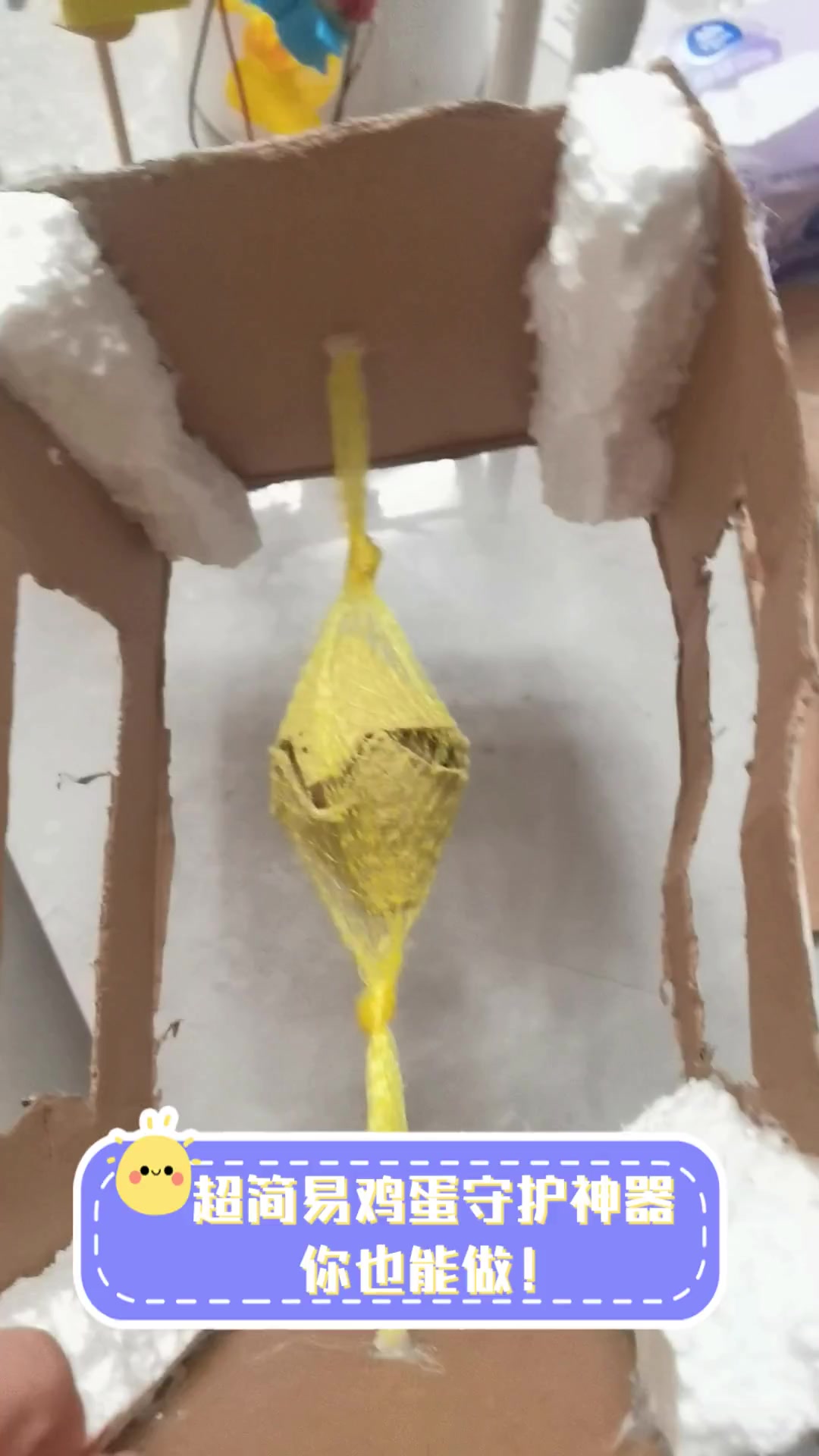 超简易鸡蛋守护神器,你也能做!