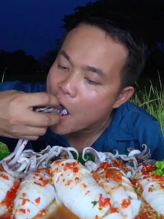 泰式酸辣剁椒凉拌大墨鱼 创作人计划泰国大叔泰国美食内容启发搜索种草激励计划