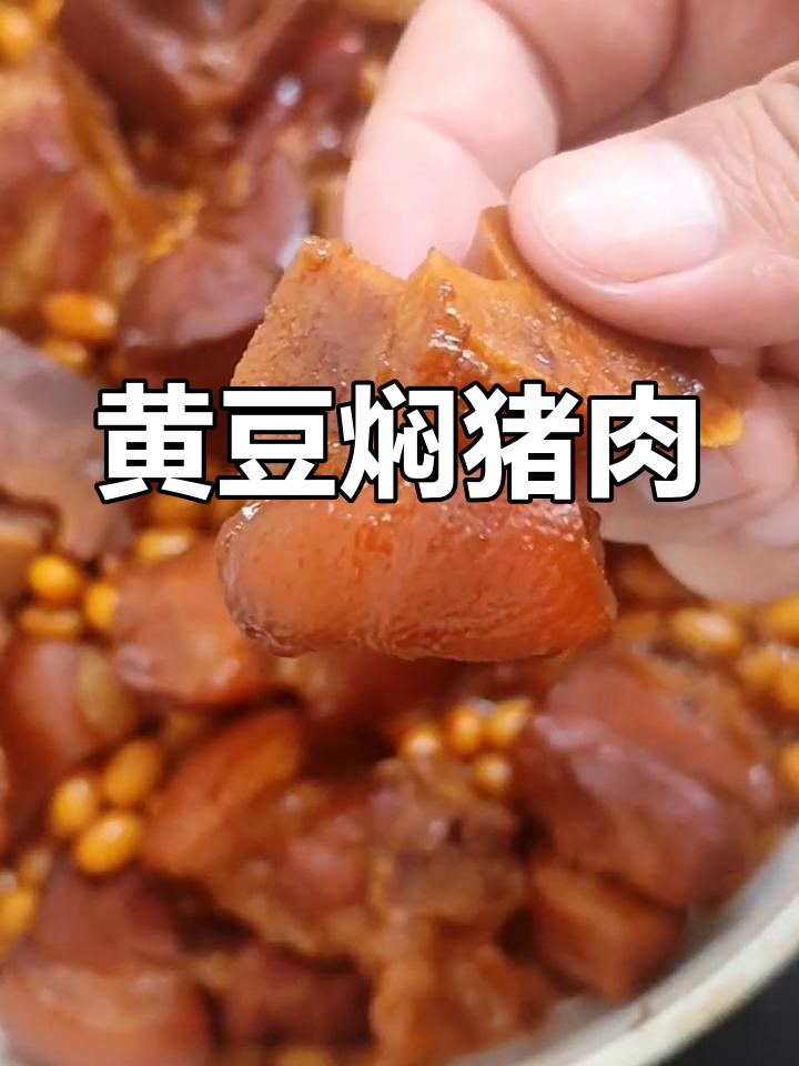 黄豆焖猪肉,香浓美味做法