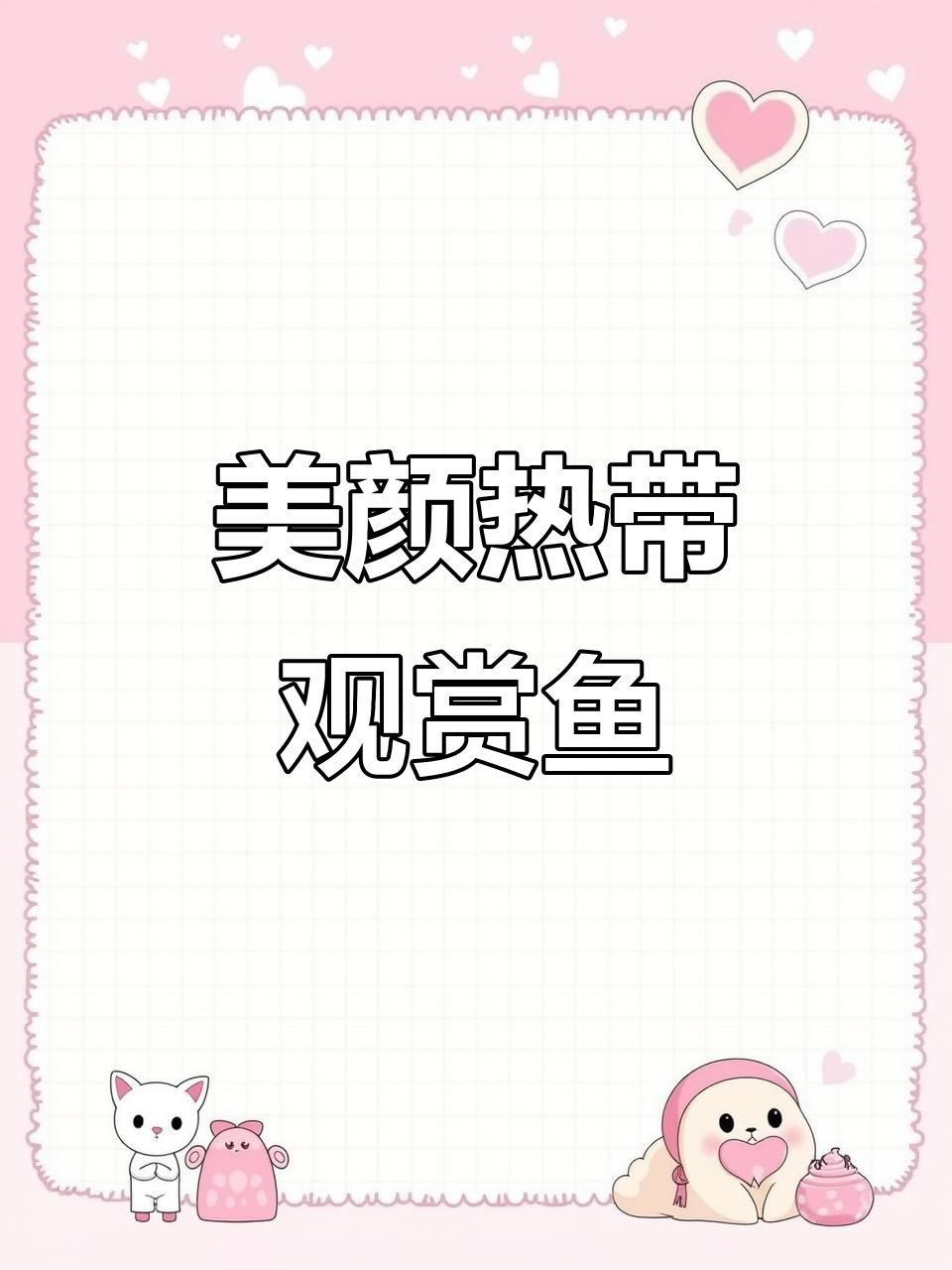 蝶翼斑马鱼,色彩艳丽、性格温和,适合新手饲养
