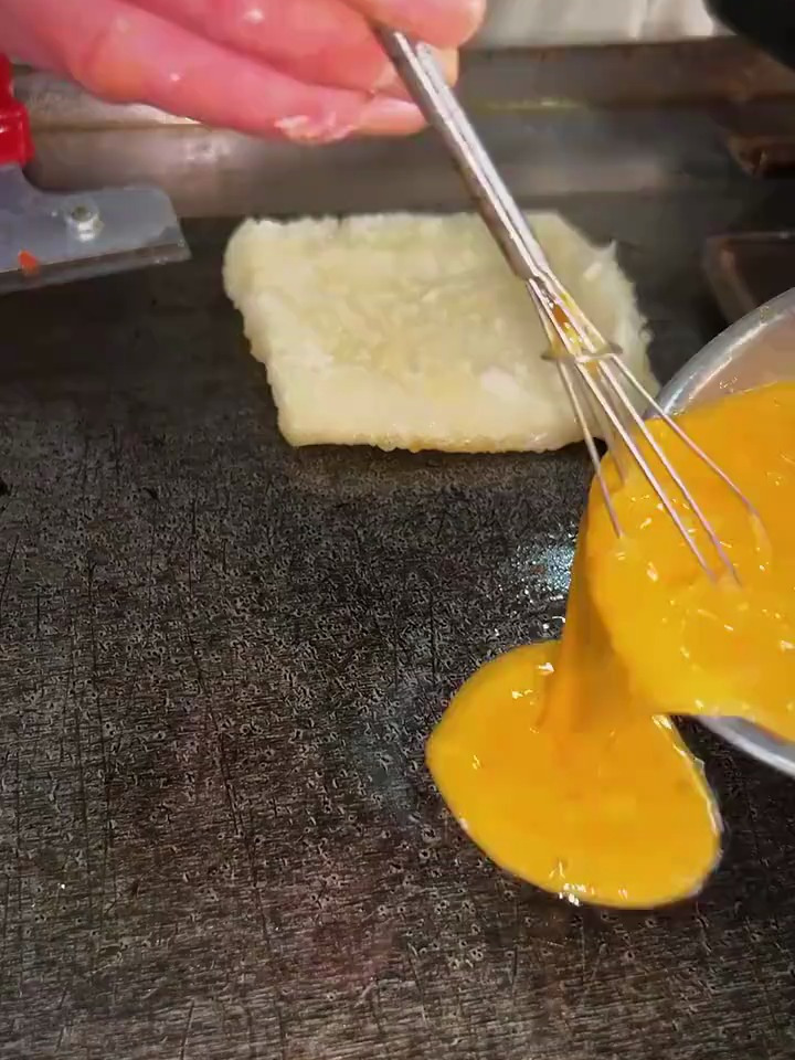 巨好吃的鸡蛋麻糍，台州小吃