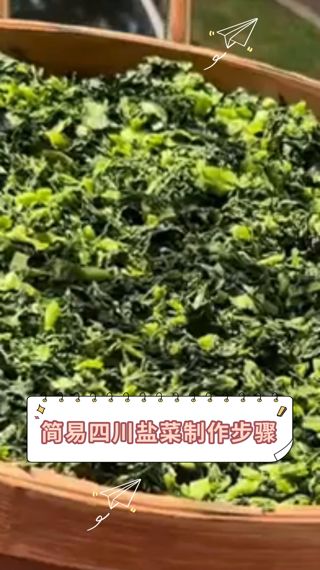 简易四川盐菜制作步骤