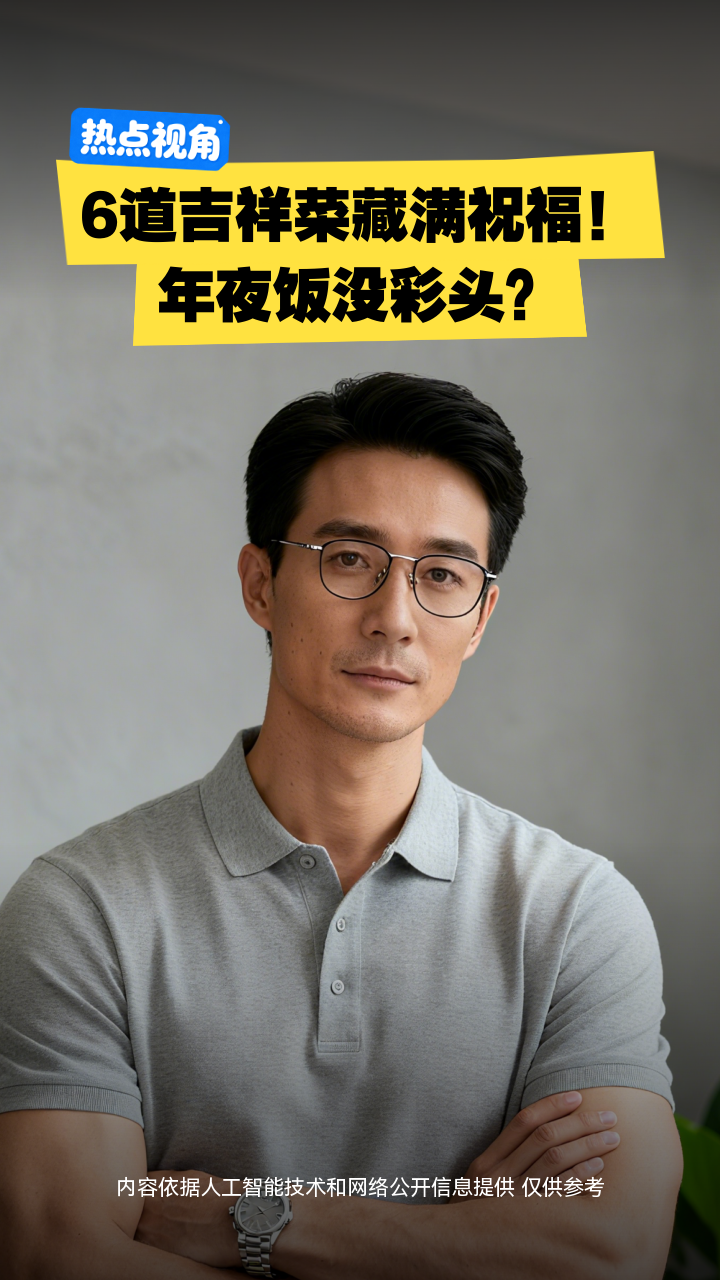 6道吉祥菜藏满祝福！年夜饭没彩头？