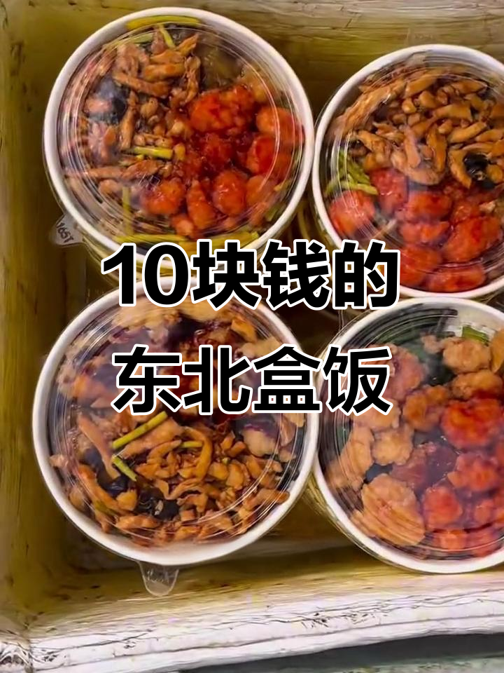 东北盒饭大揭秘:十元套餐里到底有啥?