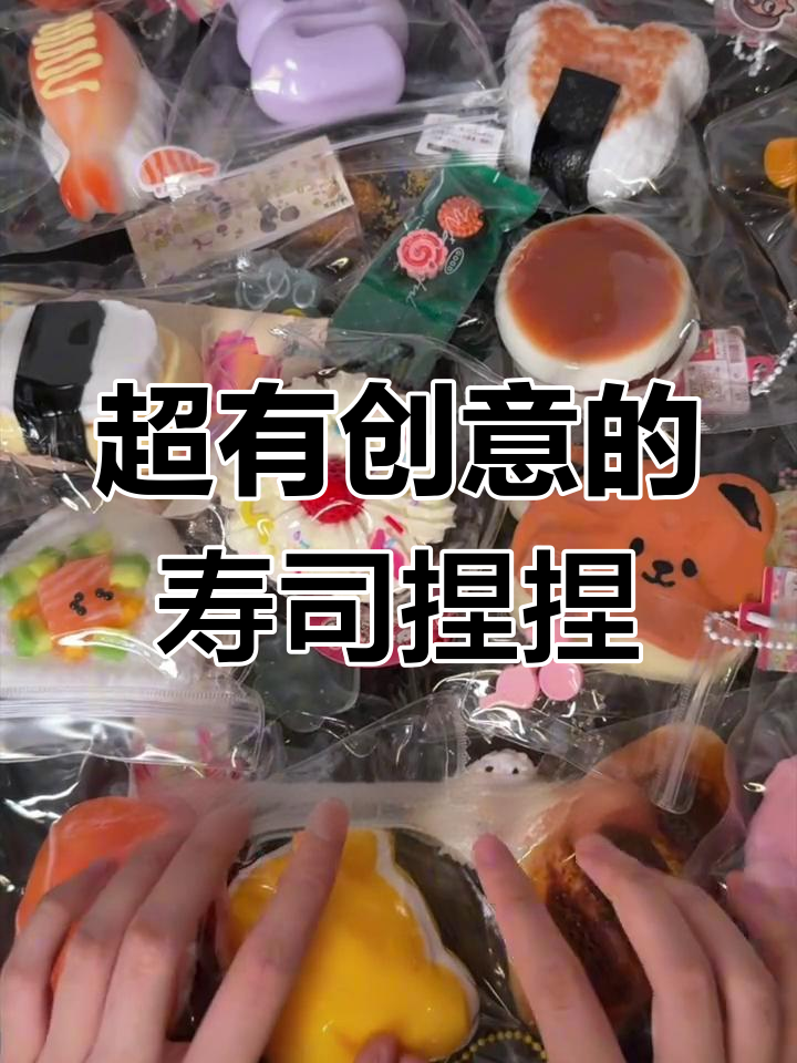 各种创意寿司捏塑,手工制作超有趣